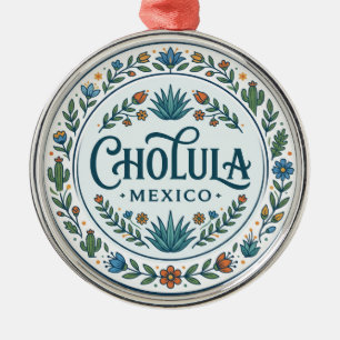 Cholula Mexico Metal Tree Decoration