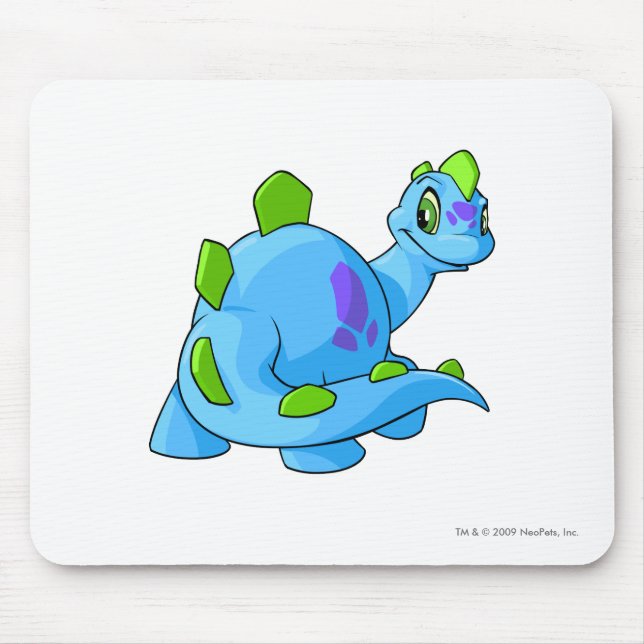 Chomby Blue Mouse Mat (Front)