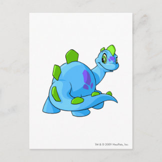 Chomby Blue Postcard