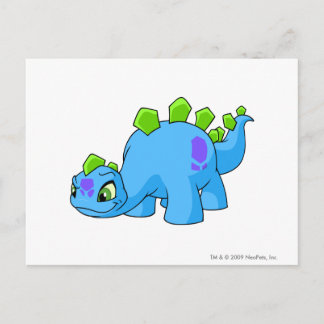 Chomby Blue Postcard