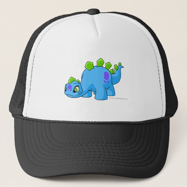 Chomby Blue Trucker Hat (Front)
