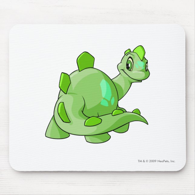 Chomby Green Mouse Mat (Front)