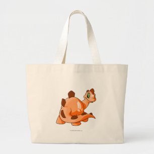 Chomby Orange Large Tote Bag