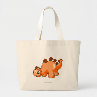 Chomby Orange Large Tote Bag