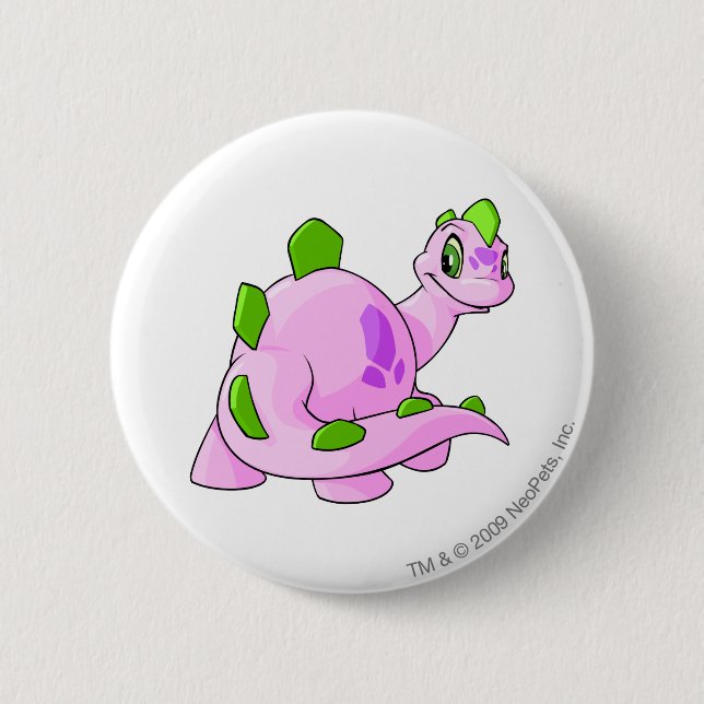 Chomby Pink 6 Cm Round Badge (Front)