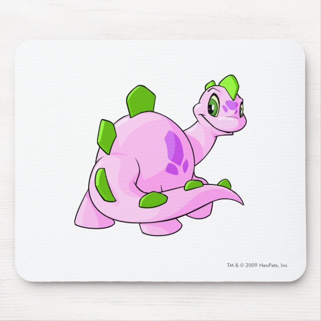 Chomby Pink Mouse Mat (Front)