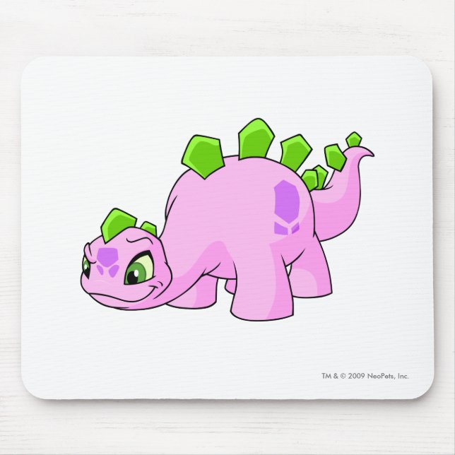 Chomby Pink Mouse Mat (Front)