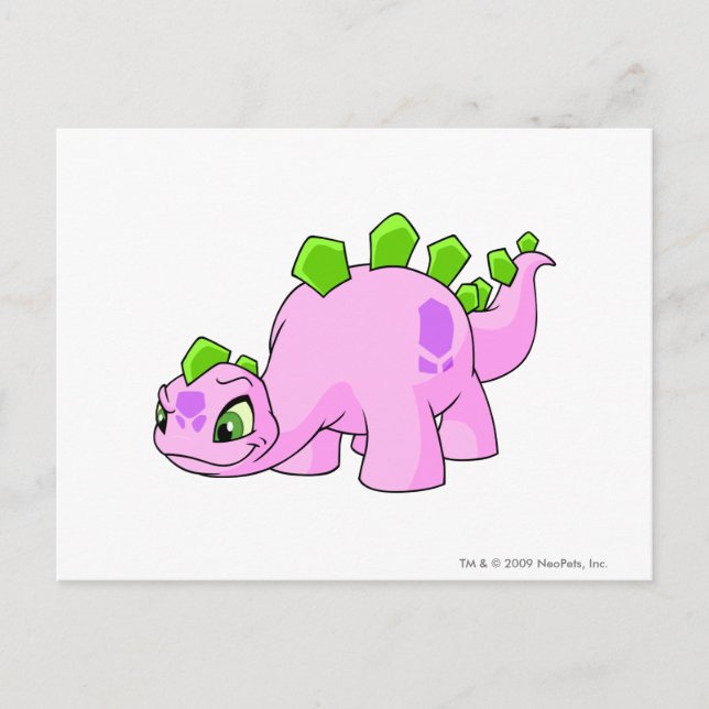 Chomby Pink Postcard (Front)