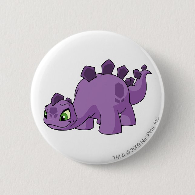 Chomby Purple 6 Cm Round Badge (Front)