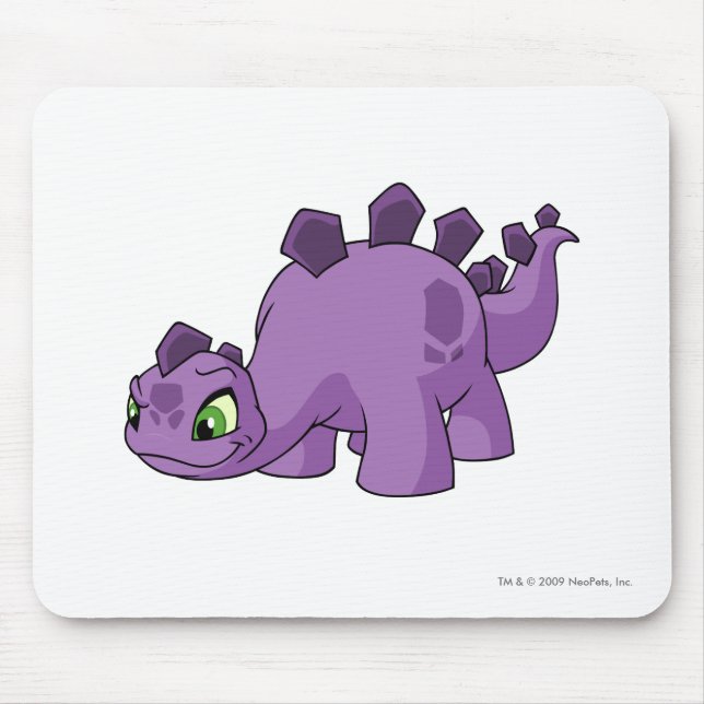 Chomby Purple Mouse Mat (Front)