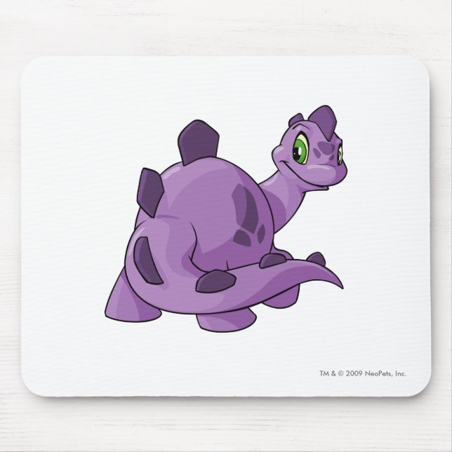 Chomby Purple Mouse Mat (Front)