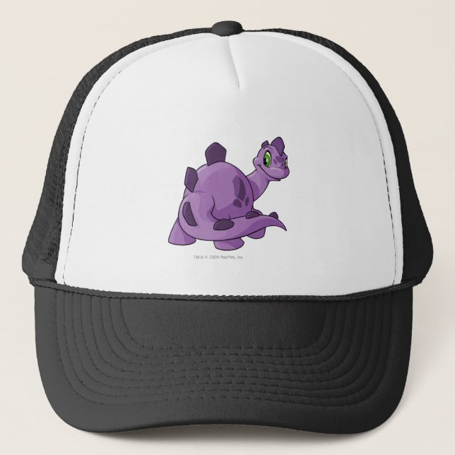Chomby Purple Trucker Hat (Front)
