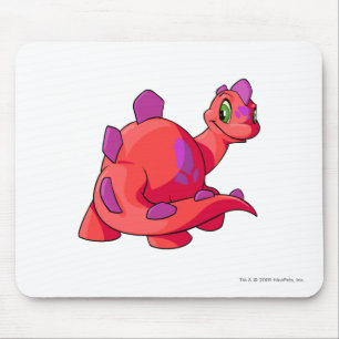 Chomby Red Mouse Mat