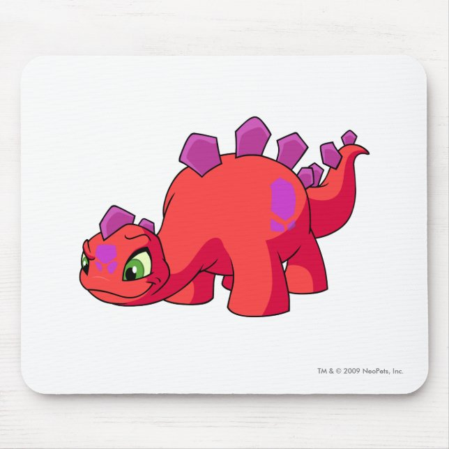 Chomby Red Mouse Mat (Front)