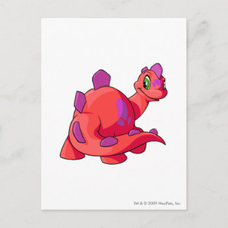 Chomby Red Postcard