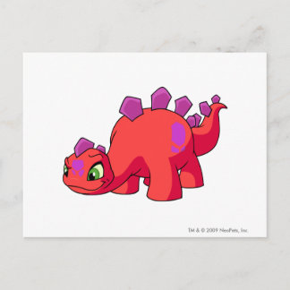 Chomby Red Postcard