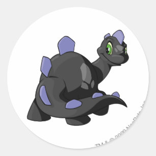 Chomby Shadow Classic Round Sticker