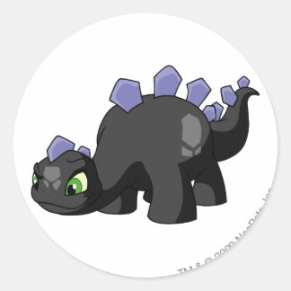 Chomby Shadow Classic Round Sticker