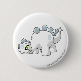 Chomby White 6 Cm Round Badge