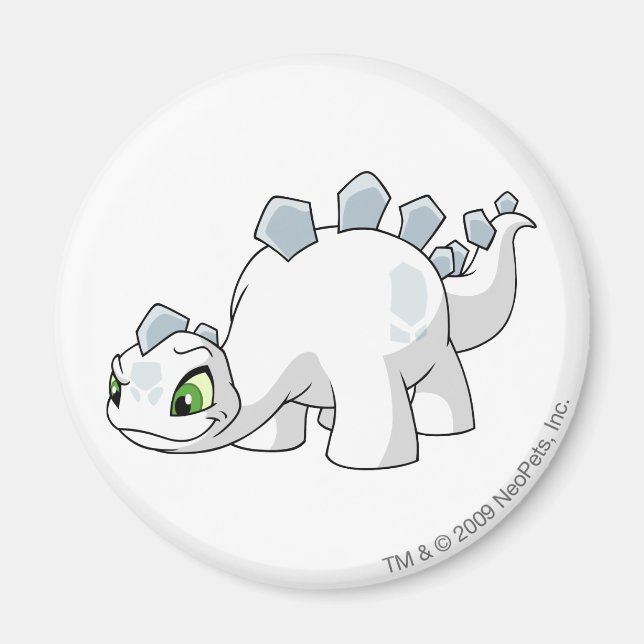 Chomby White Magnet (Front)