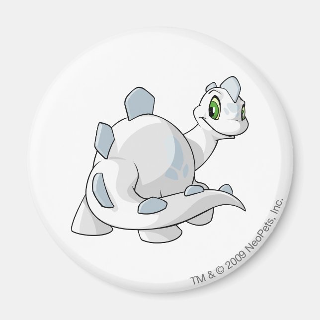 Chomby White Magnet (Front)