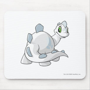 Chomby White Mouse Mat