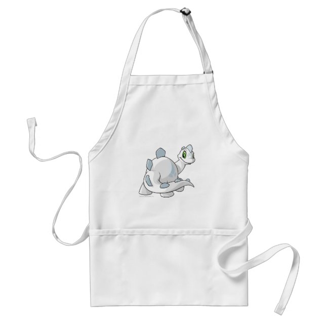 Chomby White Standard Apron (Front)