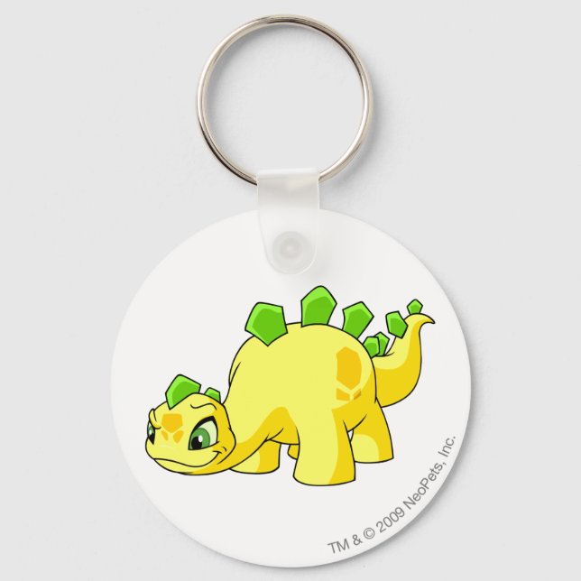 Chomby Yellow Key Ring (Front)