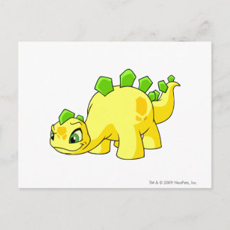Chomby Yellow Postcard