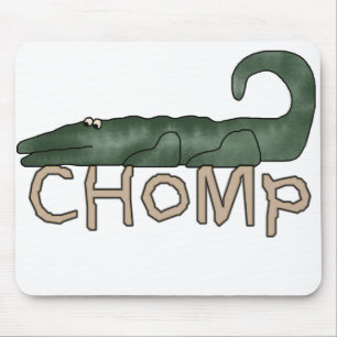 Chomp Alligator Mouse Mat