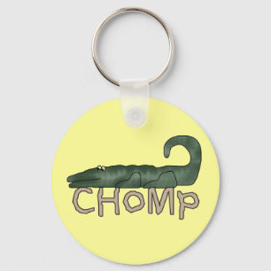 Chomp Alligator Tshirts and Gifts Key Ring