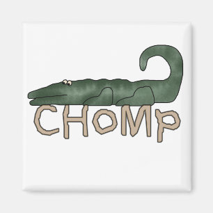 Chomp Alligator Tshirts and Gifts Magnet