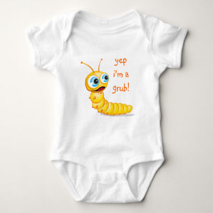 Chomp the Grub :: Baby Bodysuit