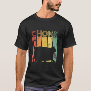 Chonk Cat, Gift for Cat Lover, Retro Cat, Vintage  T-Shirt