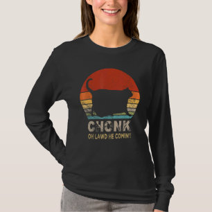 Chonk Cat Scale Retro Style Vintage Cats s T-Shirt
