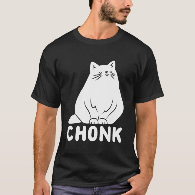 Chonk Cat T-Shirt (Front)