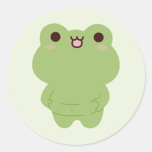 Chonky Frog Classic Round Sticker