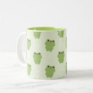 Chonky Frog Two-Tone Coffee Mug