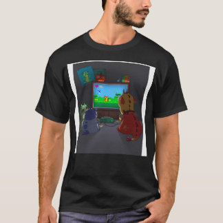 Chonkys Playing Video Games T-Shirt