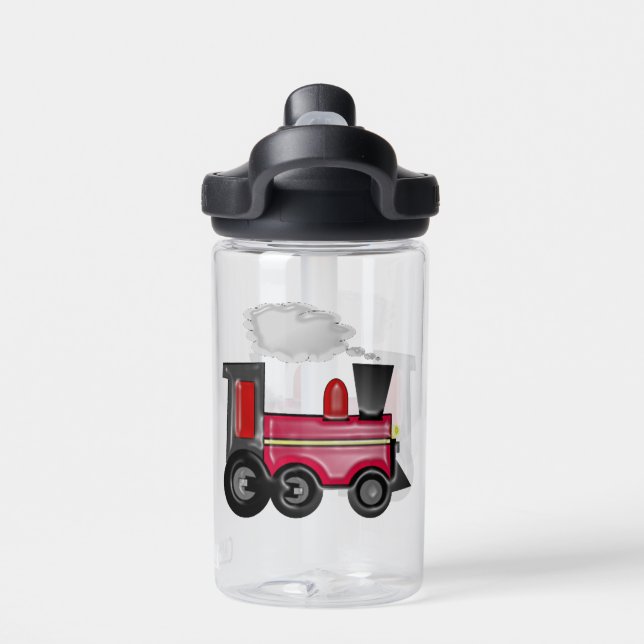 Choo Choo Train 3D Water Bottle (Back)