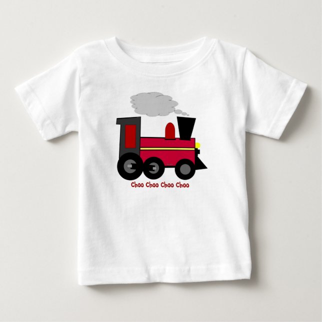 Choo Choo Train Baby T-Shirt (Front)