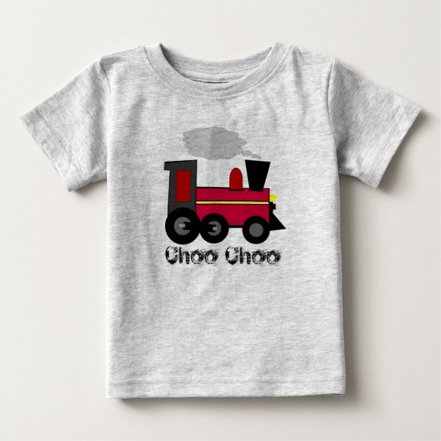 Choo Choo Train Baby T-Shirt (Front)