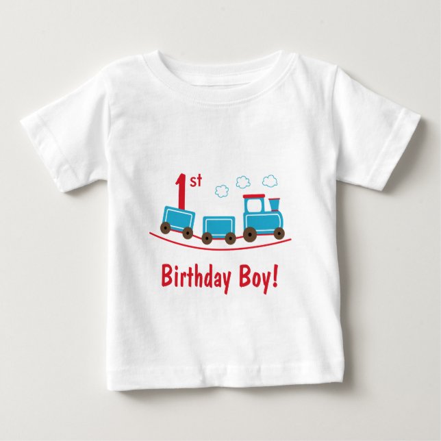 Choo Choo Train Birthday Shirt (Front)