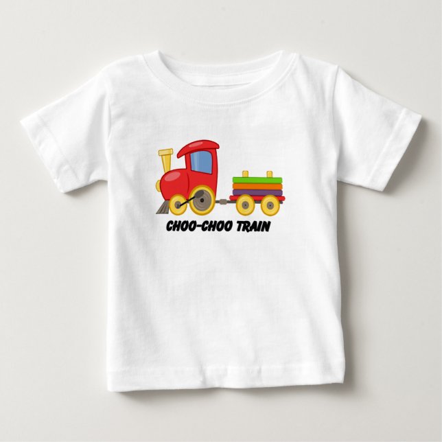 Choo choo Train Little Boys Shirt (Front)