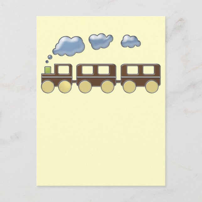 Choo Choo Train Postcard (Front)