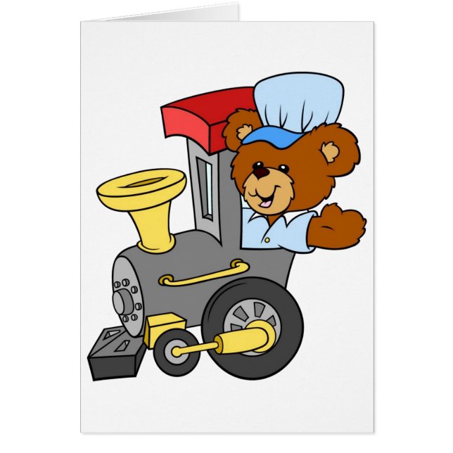 Choo Choo Train Teddy Bear (Front)