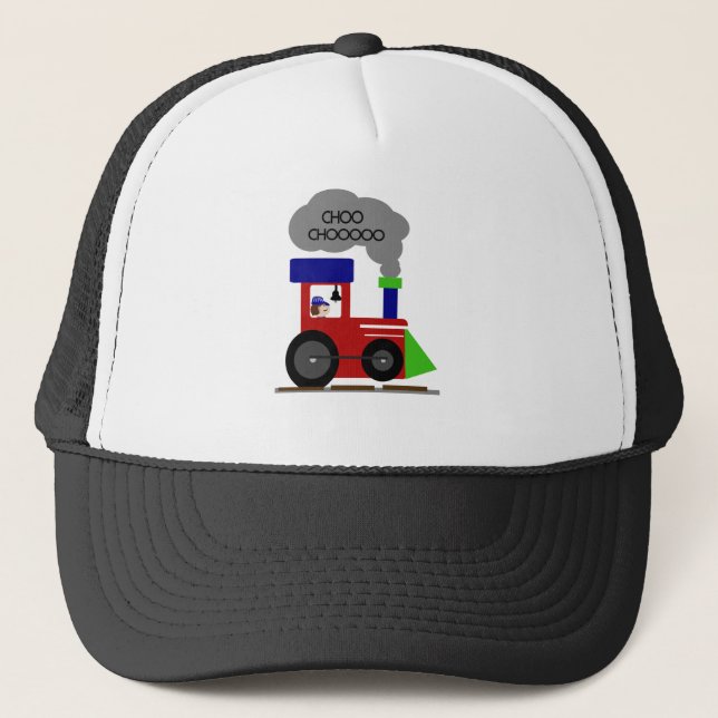 Choo Choo Train Trucker Hat (Front)