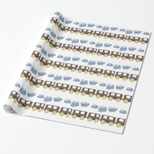 Choo Choo Train Wrapping Paper