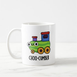 Choo-cumber Funny Cucumber Pun  Coffee Mug