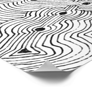 Choose A Colour Background Abstract Art Poster